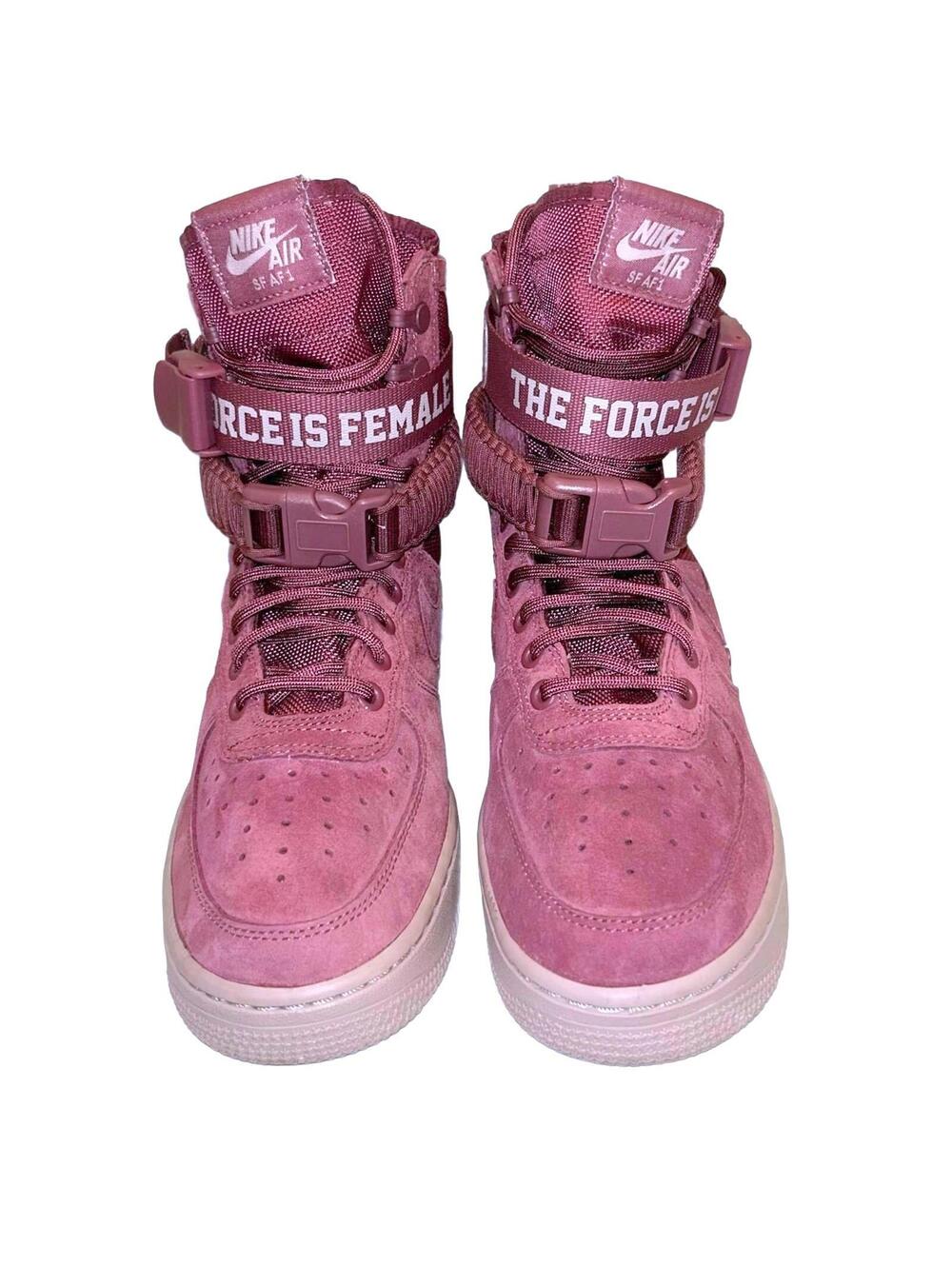 Nike Special Field (SF) Air Force 1 "Vintage Wine" Sneaker AJ1700-600 - Women 8 - Picture 2 of 6